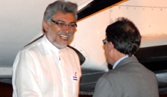 Paraguayan President Fernando Lugo Comes to Cuba at the Invitation of Cuban President Raúl Castro